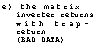Text Box: e) the matrix inverter returns with trap-return
(BAD DATA)
